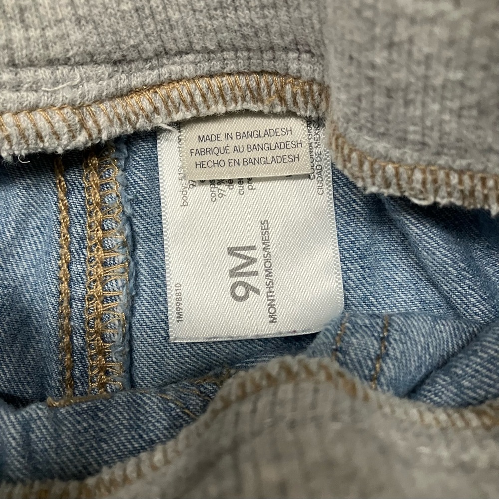Carter's Light Blue Denim Kids Shorts - Picture 2 of 3